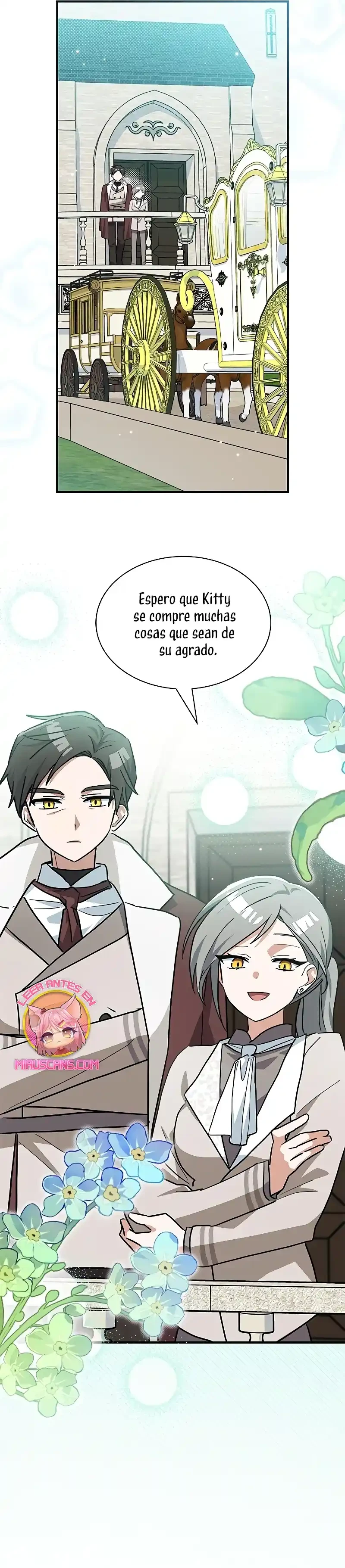 Es un gato, ¿pero fue adoptada por una familia de lobos? Capitulo 30 página 33