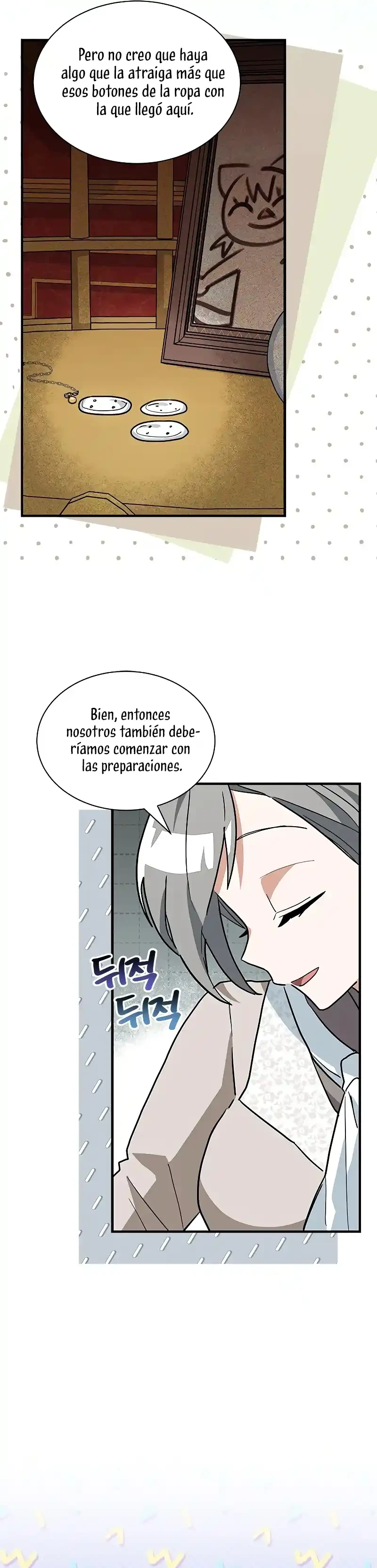 Es un gato, ¿pero fue adoptada por una familia de lobos? Capitulo 30 página 34