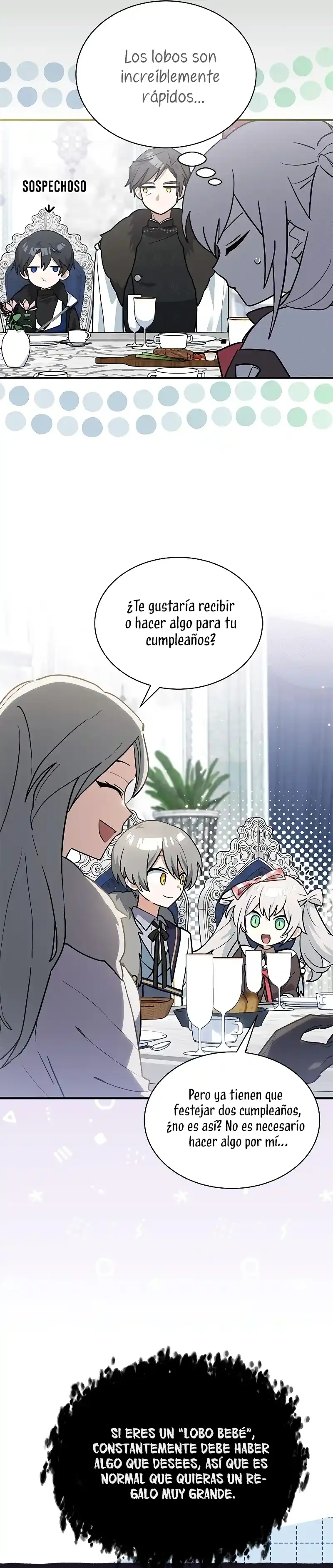 Es un gato, ¿pero fue adoptada por una familia de lobos? Capitulo 30 página 9