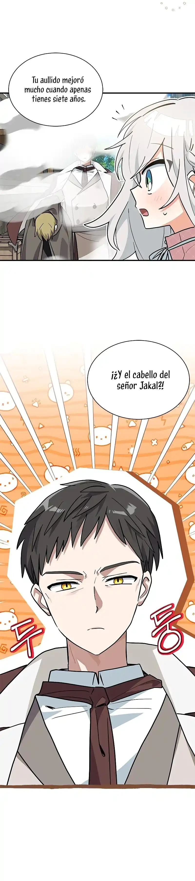 Es un gato, ¿pero fue adoptada por una familia de lobos? Capitulo 32 página 21