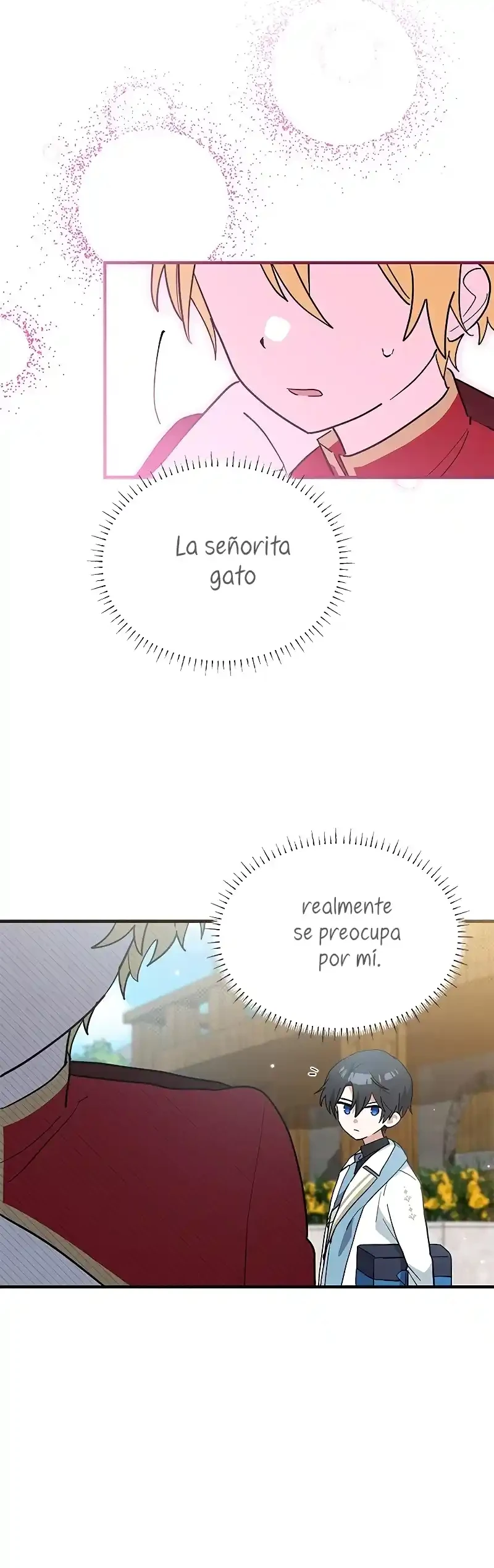 Es un gato, ¿pero fue adoptada por una familia de lobos? Capitulo 33 página 18