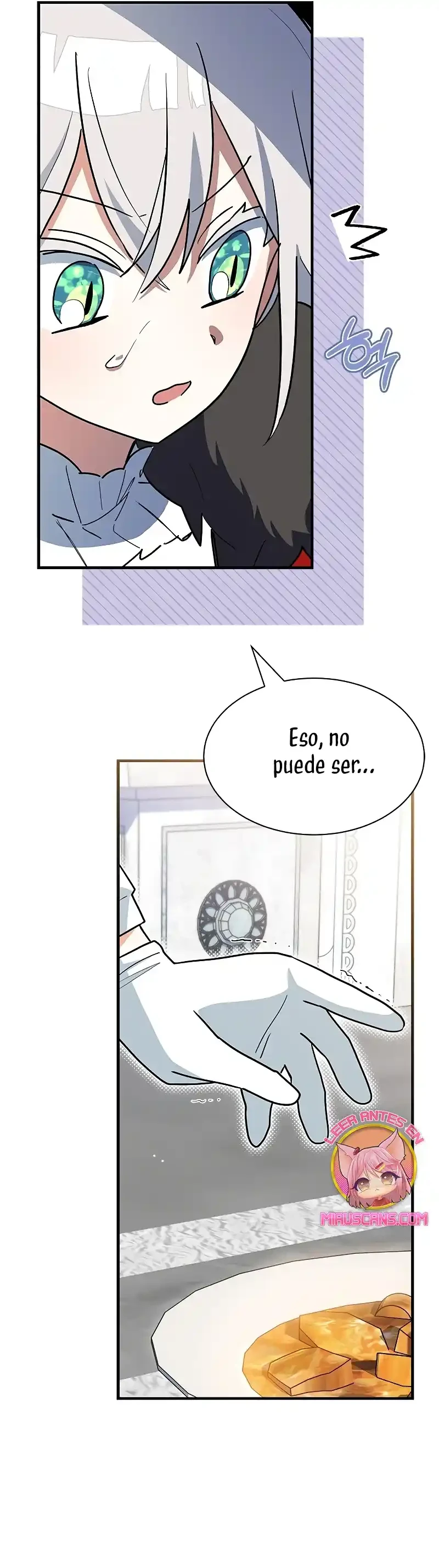 Es un gato, ¿pero fue adoptada por una familia de lobos? Capitulo 33 página 23