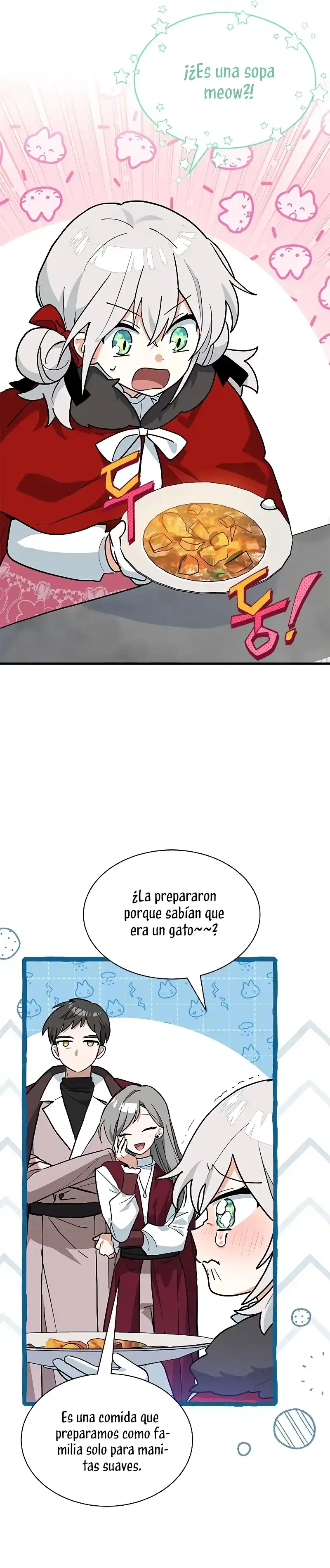 Es un gato, ¿pero fue adoptada por una familia de lobos? Capitulo 33 página 24