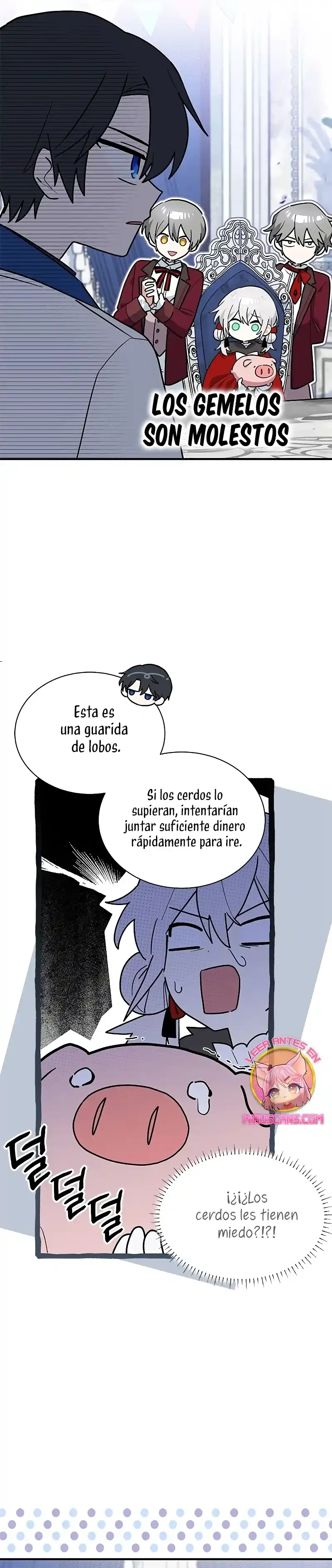 Es un gato, ¿pero fue adoptada por una familia de lobos? Capitulo 33 página 30
