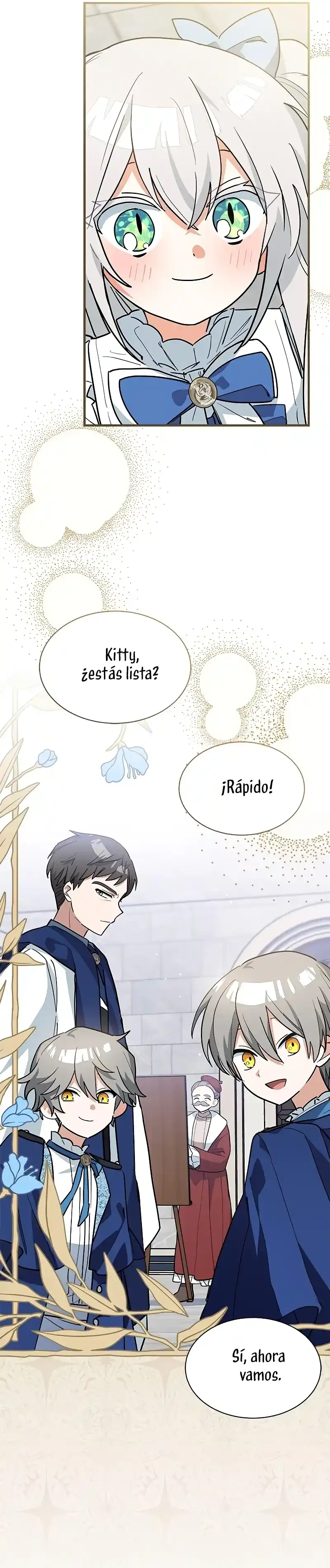 Es un gato, ¿pero fue adoptada por una familia de lobos? Capitulo 33 página 38