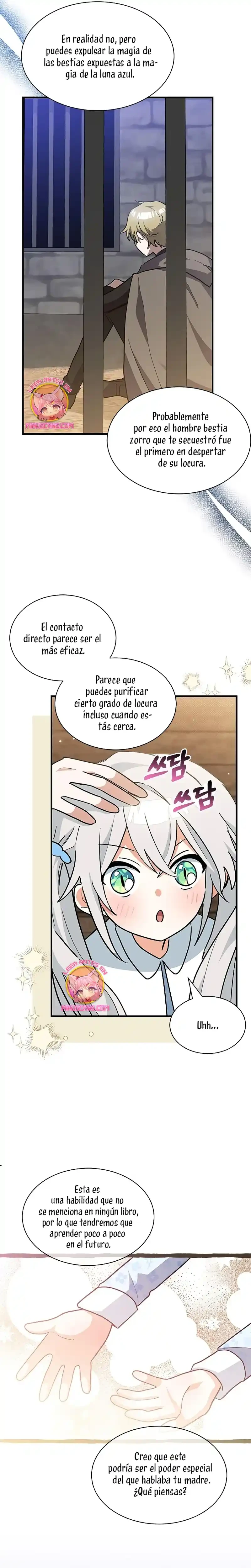 Es un gato, ¿pero fue adoptada por una familia de lobos? Capitulo 34 página 14