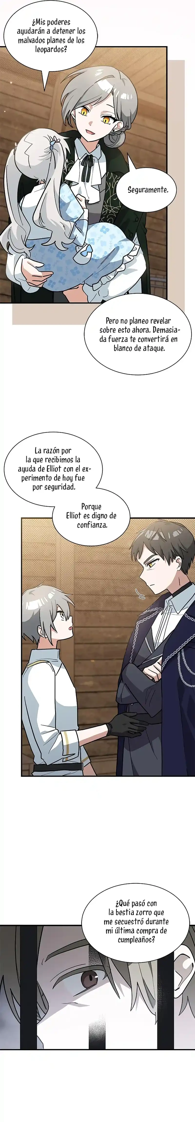 Es un gato, ¿pero fue adoptada por una familia de lobos? Capitulo 34 página 16