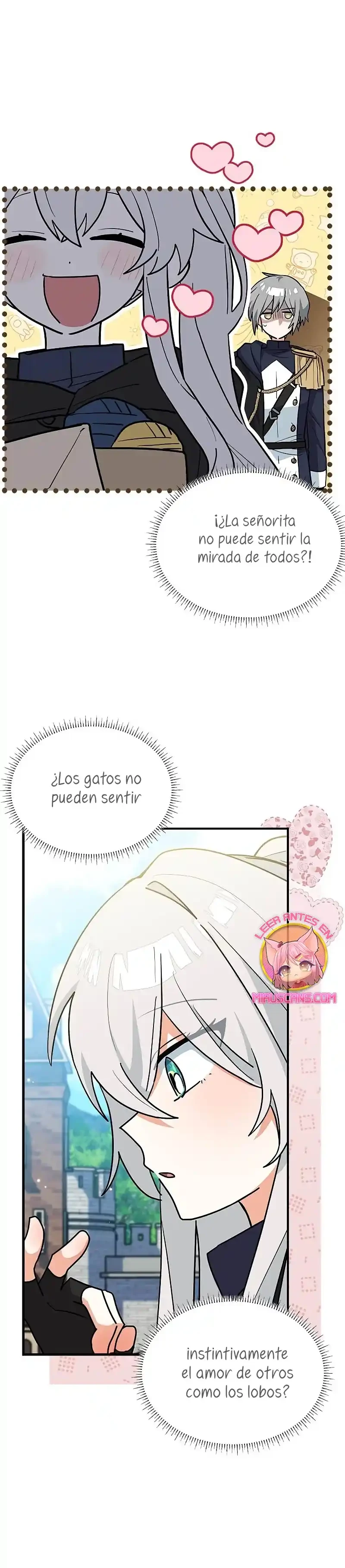 Es un gato, ¿pero fue adoptada por una familia de lobos? Capitulo 37 página 22
