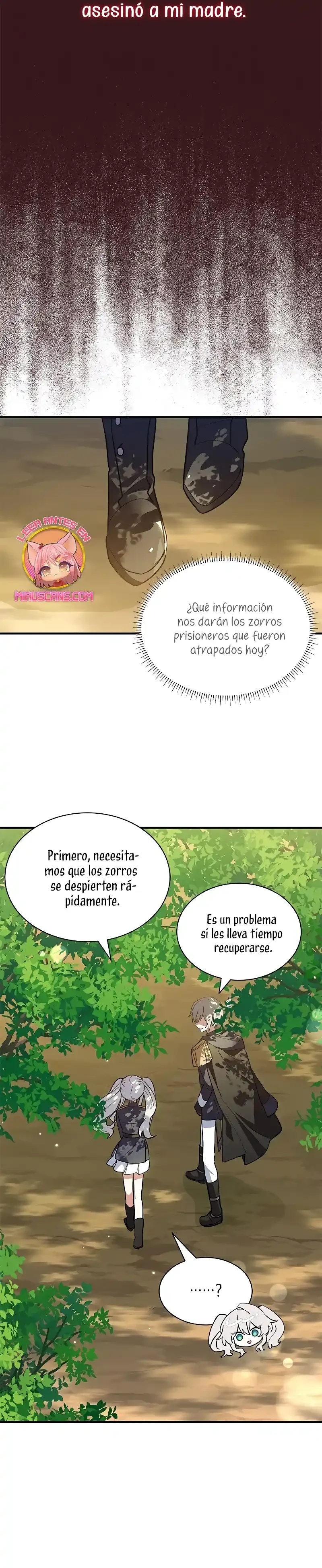 Es un gato, ¿pero fue adoptada por una familia de lobos? Capitulo 38 página 15