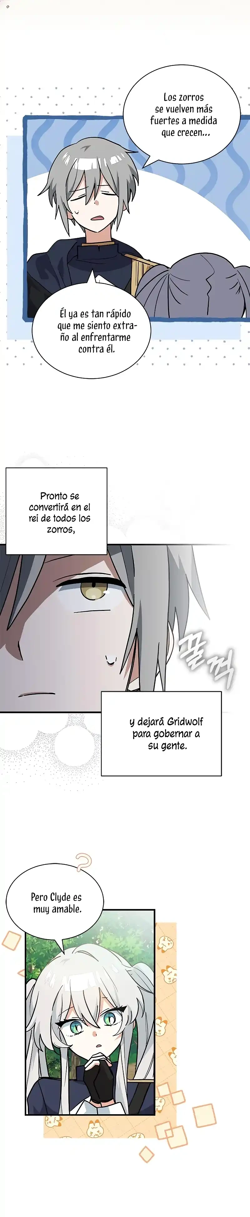 Es un gato, ¿pero fue adoptada por una familia de lobos? Capitulo 38 página 19