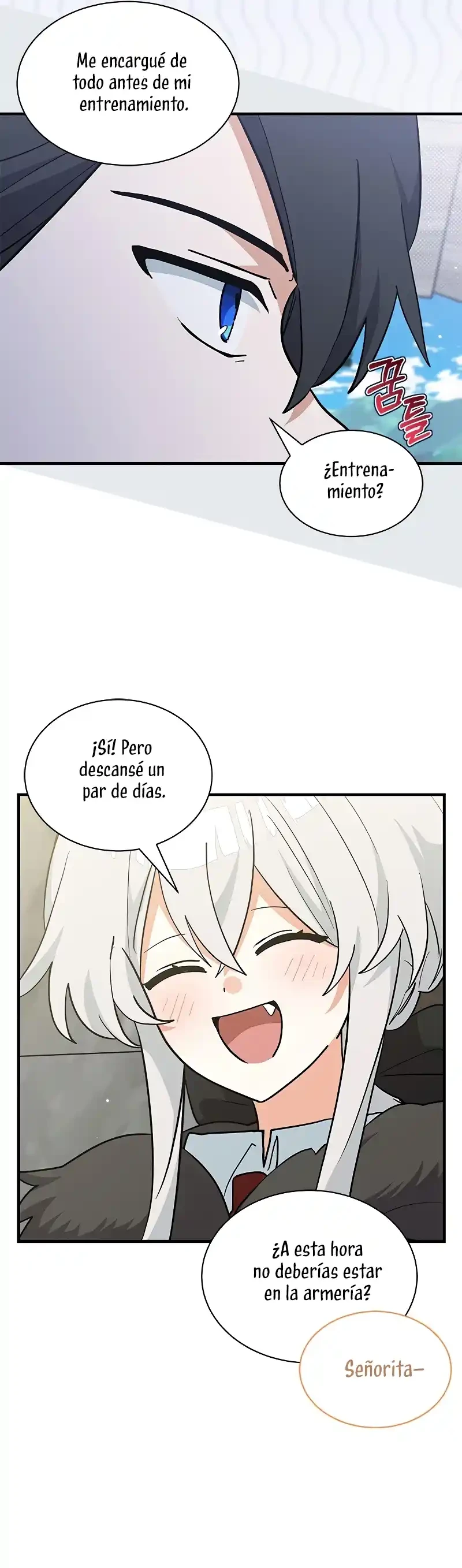 Es un gato, ¿pero fue adoptada por una familia de lobos? Capitulo 38 página 31
