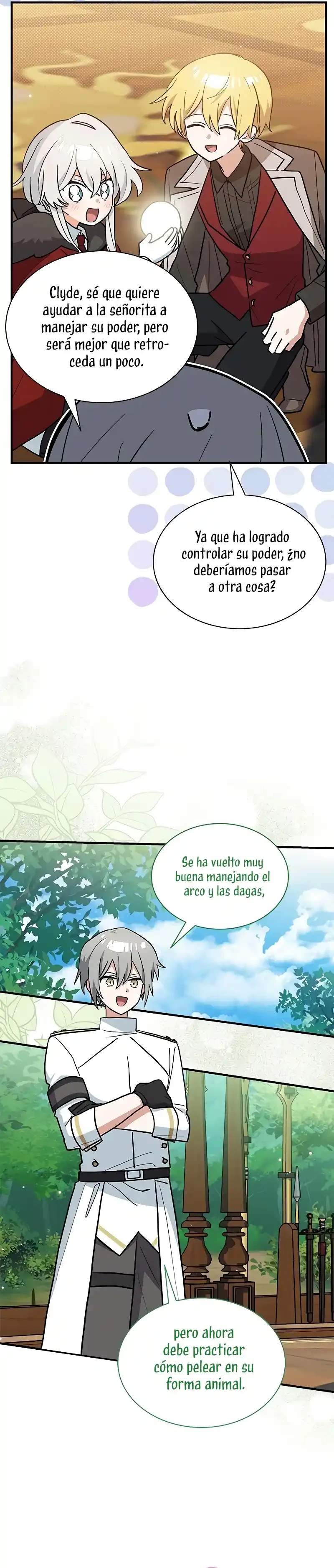 Es un gato, ¿pero fue adoptada por una familia de lobos? Capitulo 39 página 12