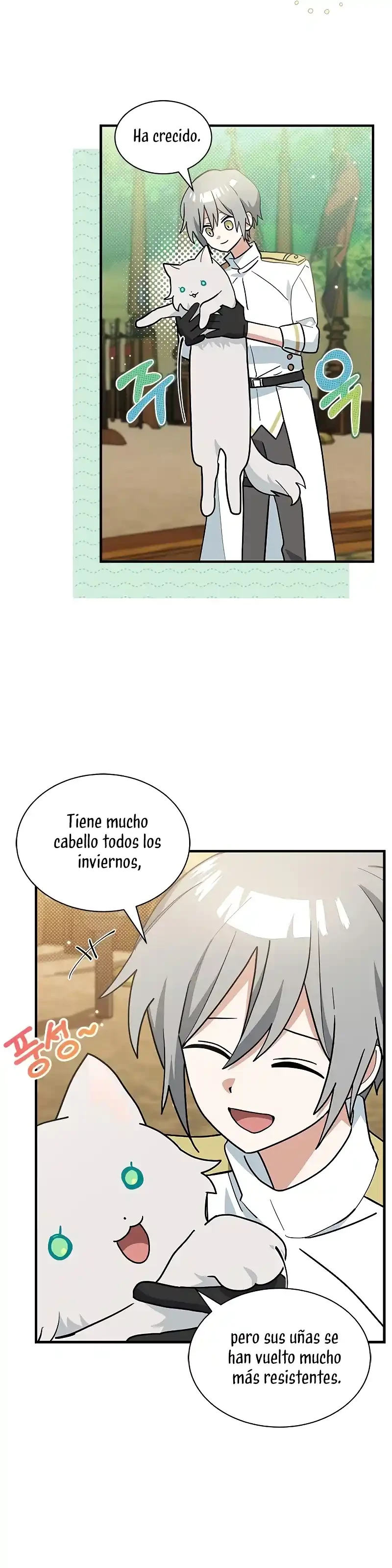 Es un gato, ¿pero fue adoptada por una familia de lobos? Capitulo 39 página 14