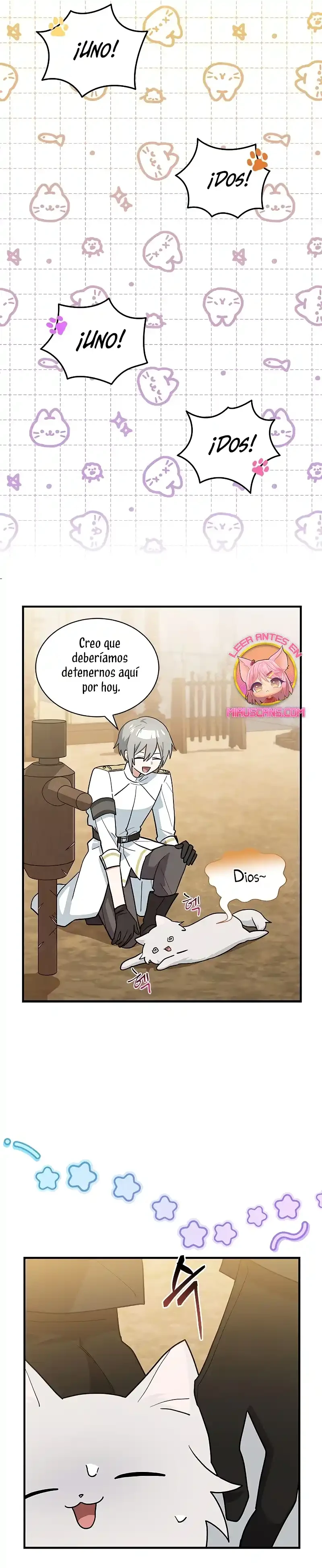 Es un gato, ¿pero fue adoptada por una familia de lobos? Capitulo 39 página 17