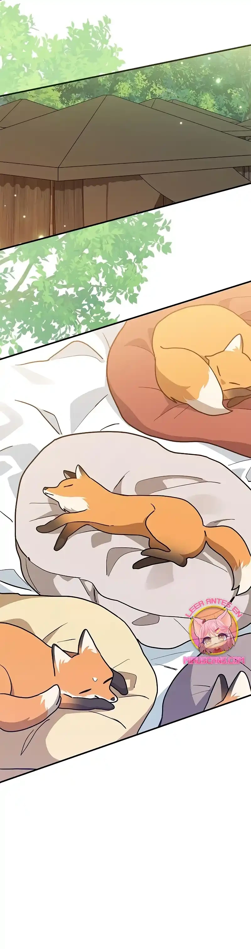 Es un gato, ¿pero fue adoptada por una familia de lobos? Capitulo 39 página 21