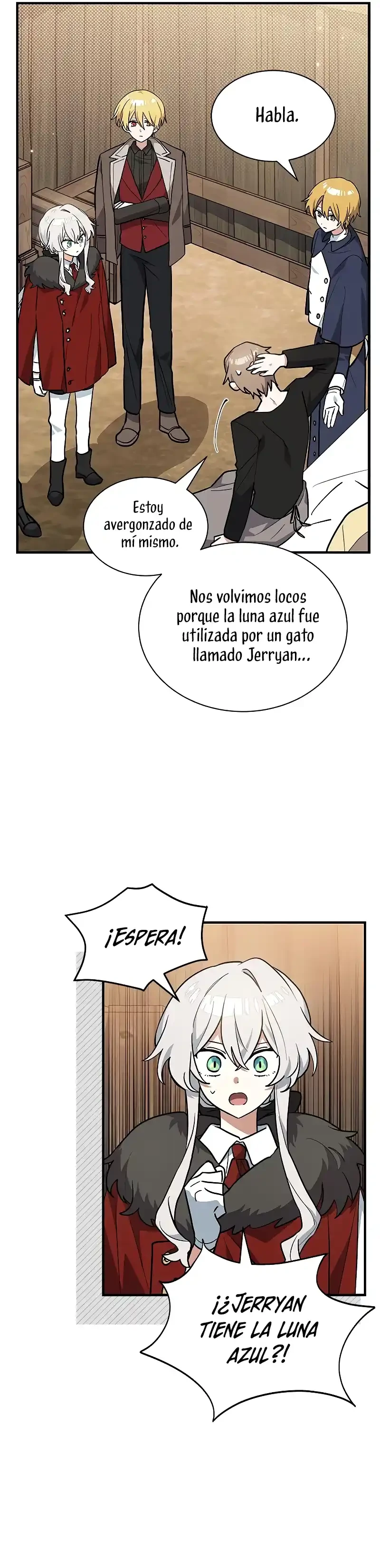 Es un gato, ¿pero fue adoptada por una familia de lobos? Capitulo 39 página 22