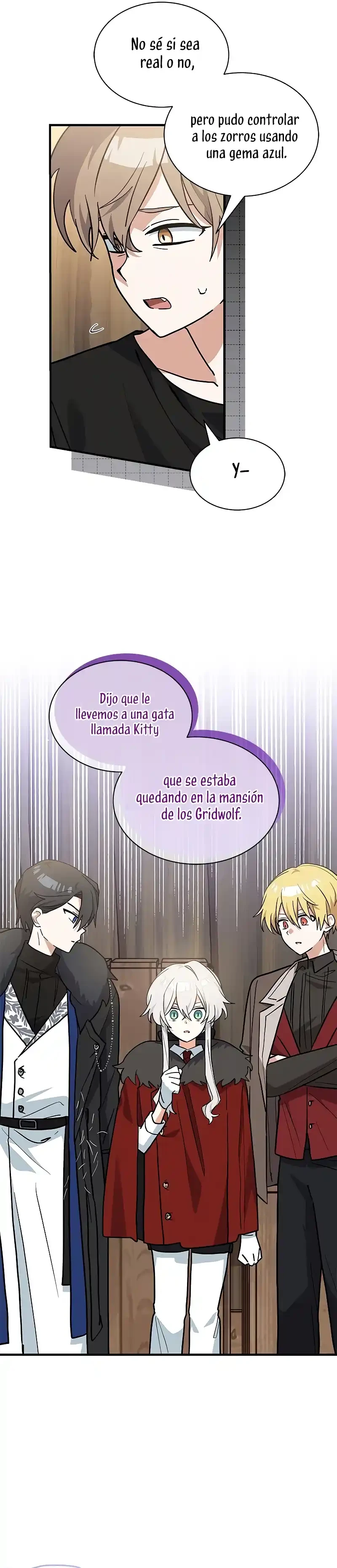 Es un gato, ¿pero fue adoptada por una familia de lobos? Capitulo 39 página 23