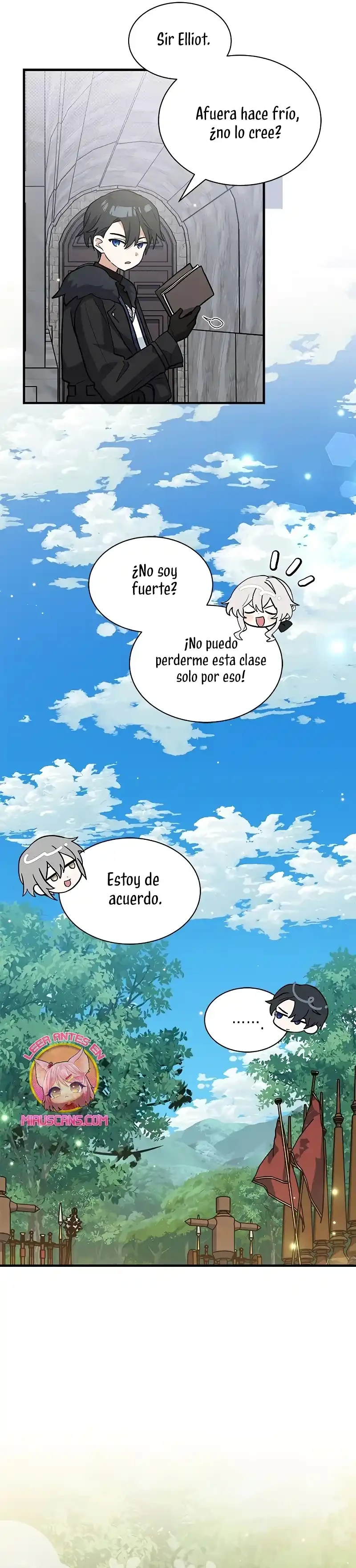 Es un gato, ¿pero fue adoptada por una familia de lobos? Capitulo 39 página 6