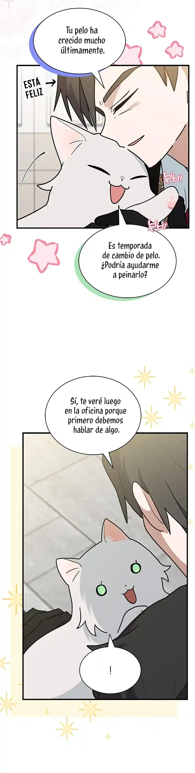 Es un gato, ¿pero fue adoptada por una familia de lobos? Capitulo 40 página 20