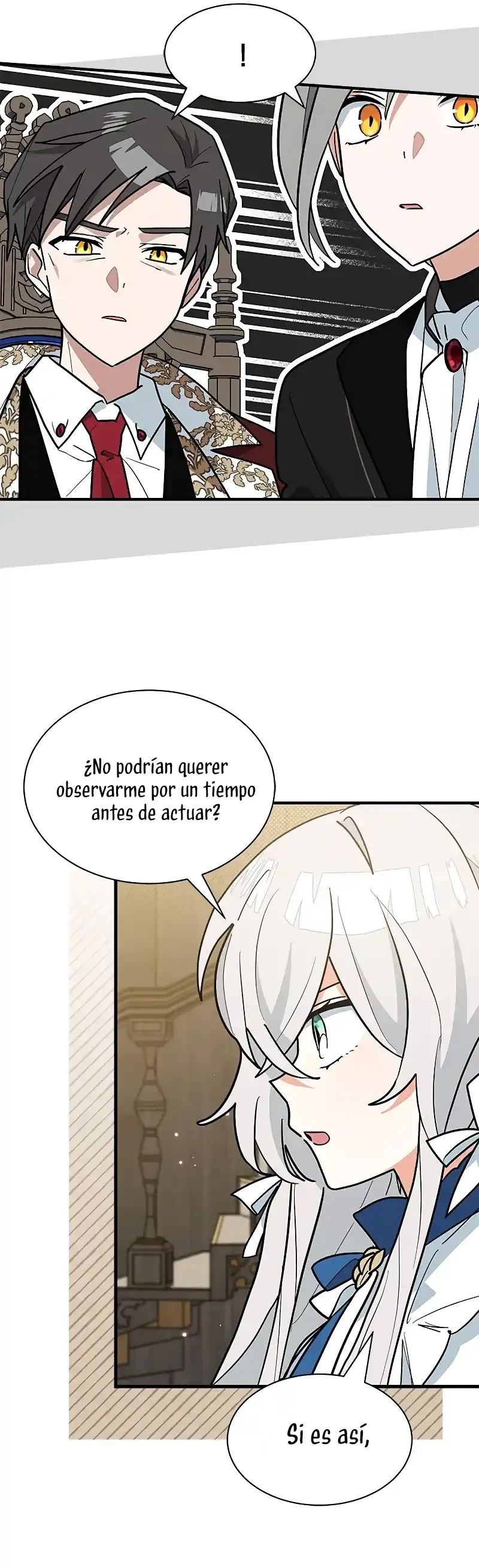 Es un gato, ¿pero fue adoptada por una familia de lobos? Capitulo 40 página 27