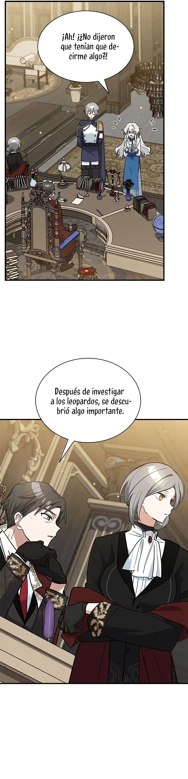 Es un gato, ¿pero fue adoptada por una familia de lobos? Capitulo 40 página 33