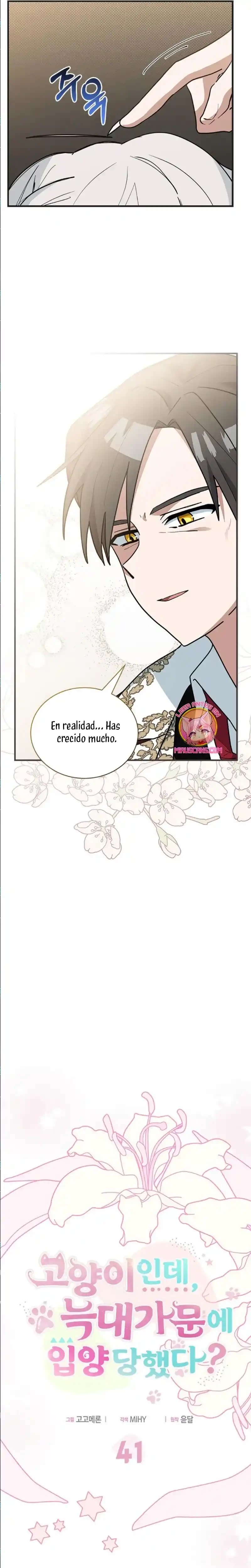 Es un gato, ¿pero fue adoptada por una familia de lobos? Capitulo 41 página 6