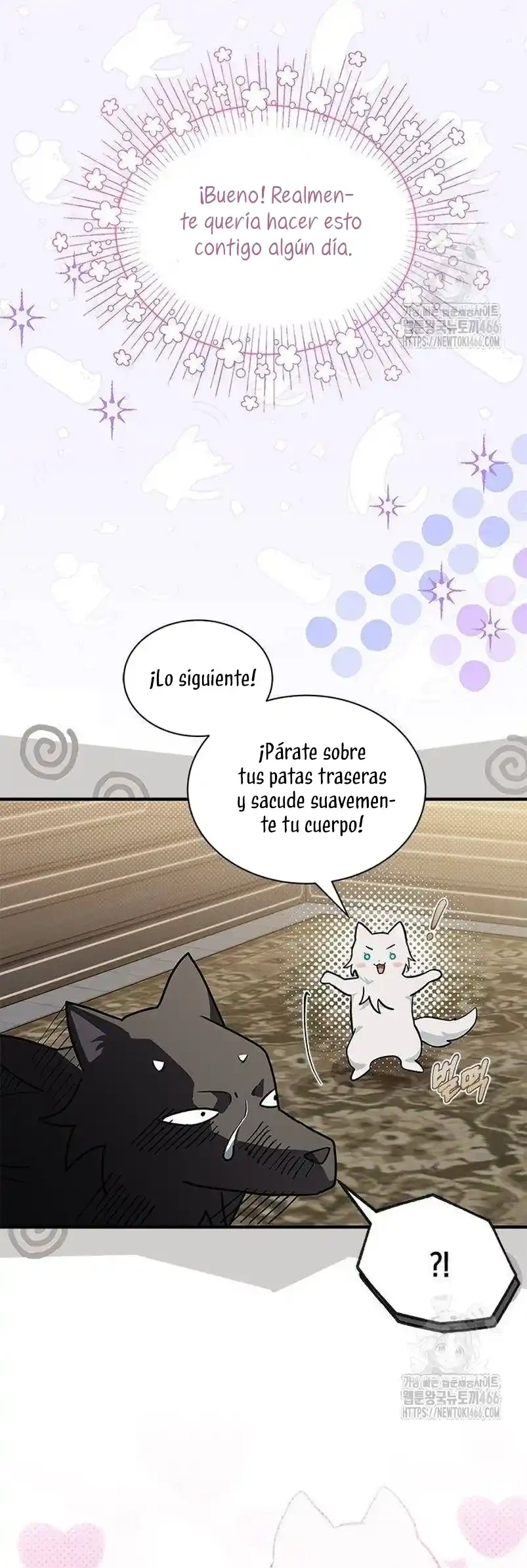 Es un gato, ¿pero fue adoptada por una familia de lobos? Capitulo 42 página 22