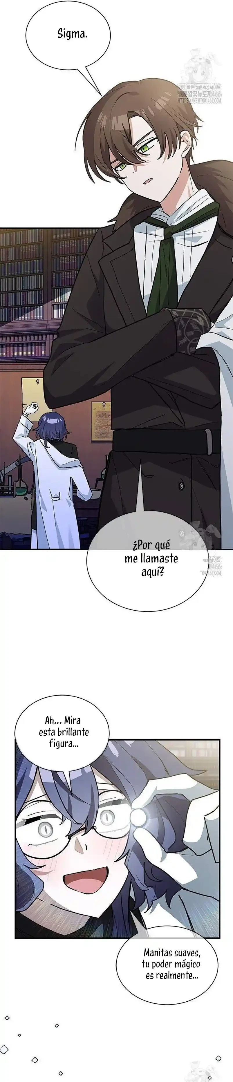 Es un gato, ¿pero fue adoptada por una familia de lobos? Capitulo 42 página 30