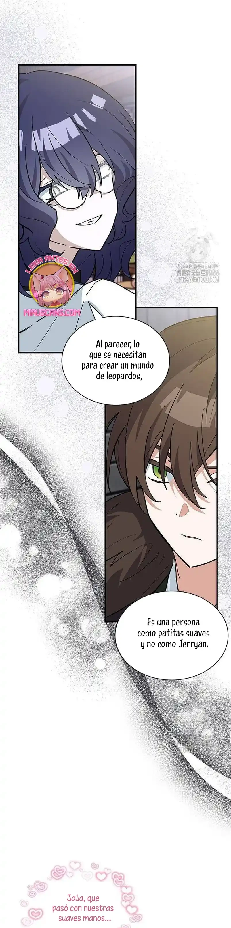Es un gato, ¿pero fue adoptada por una familia de lobos? Capitulo 42 página 32