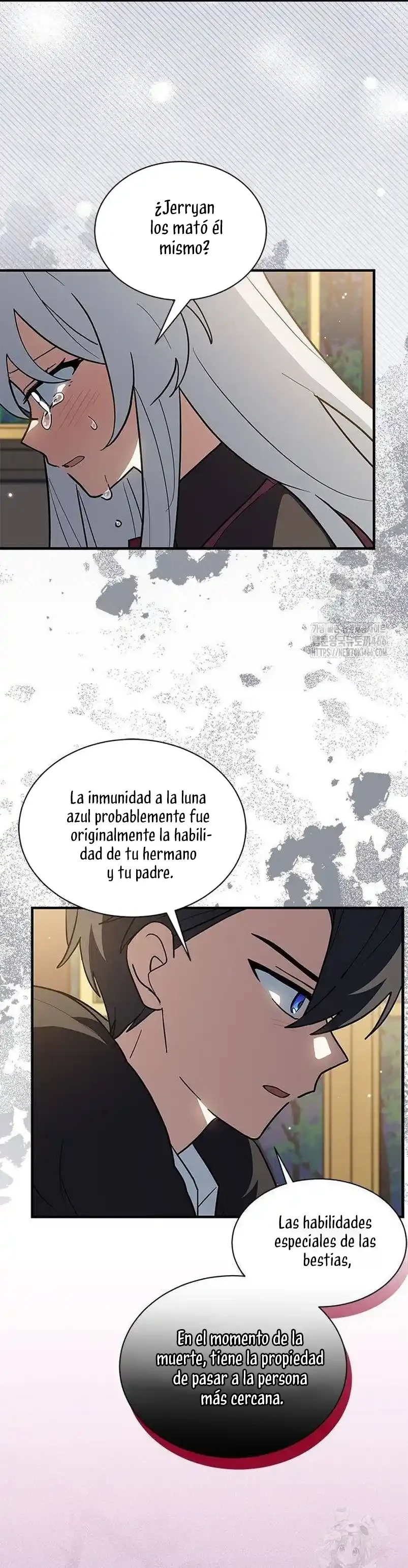 Es un gato, ¿pero fue adoptada por una familia de lobos? Capitulo 42 página 8