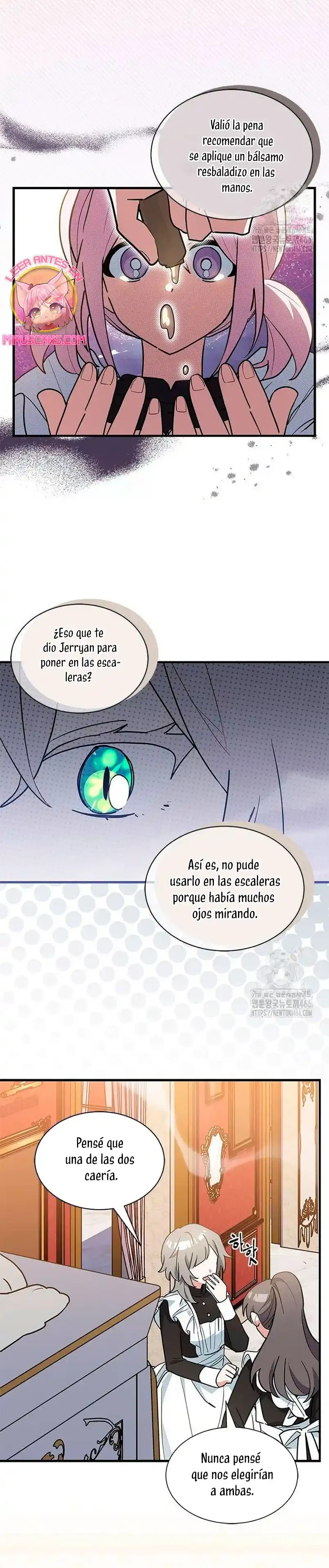 Es un gato, ¿pero fue adoptada por una familia de lobos? Capitulo 44 página 28