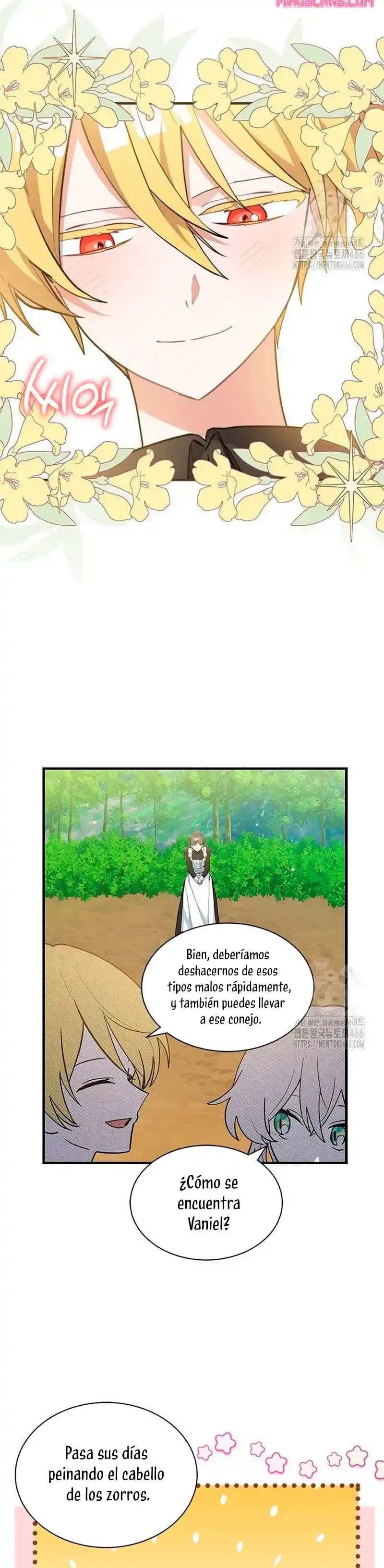 Es un gato, ¿pero fue adoptada por una familia de lobos? Capitulo 45 página 19