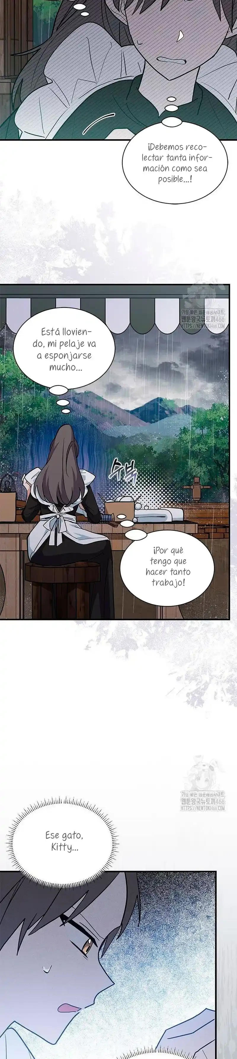 Es un gato, ¿pero fue adoptada por una familia de lobos? Capitulo 45 página 24