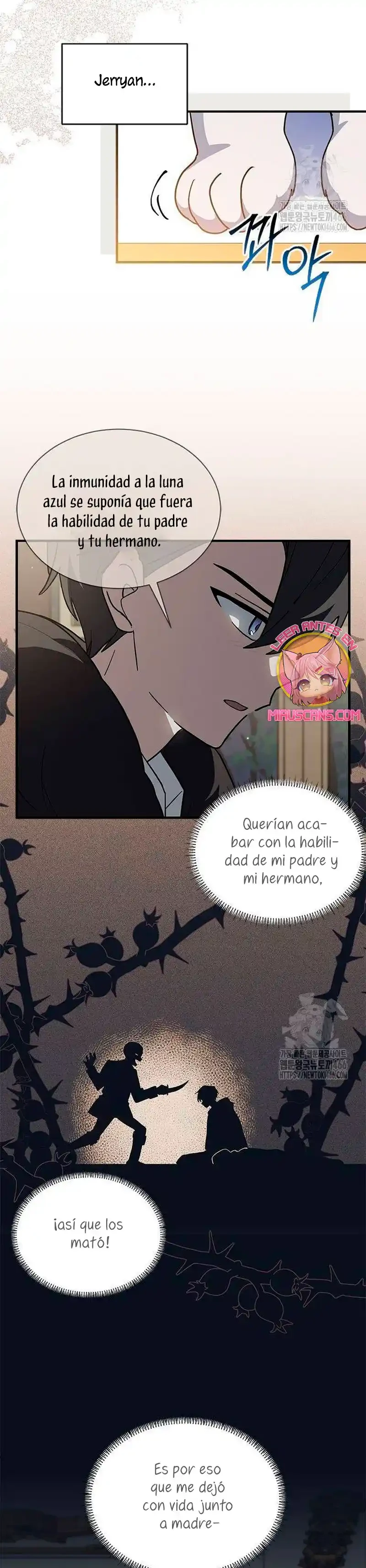 Es un gato, ¿pero fue adoptada por una familia de lobos? Capitulo 45 página 3