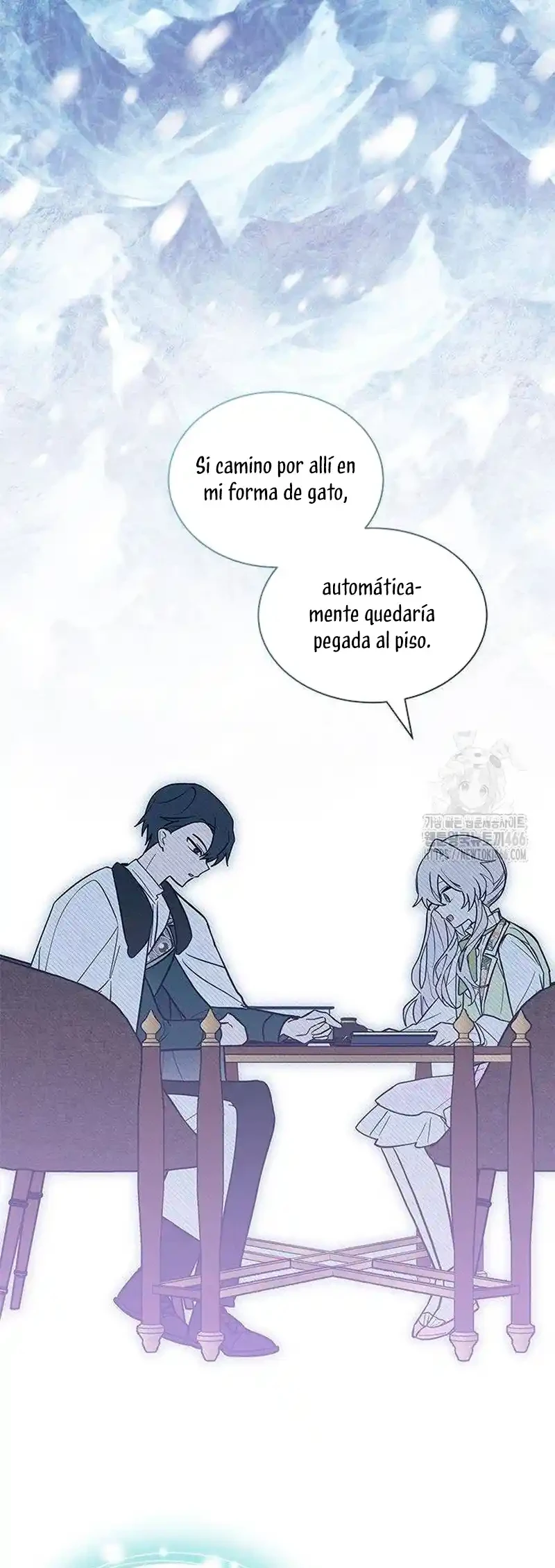 Es un gato, ¿pero fue adoptada por una familia de lobos? Capitulo 46 página 26