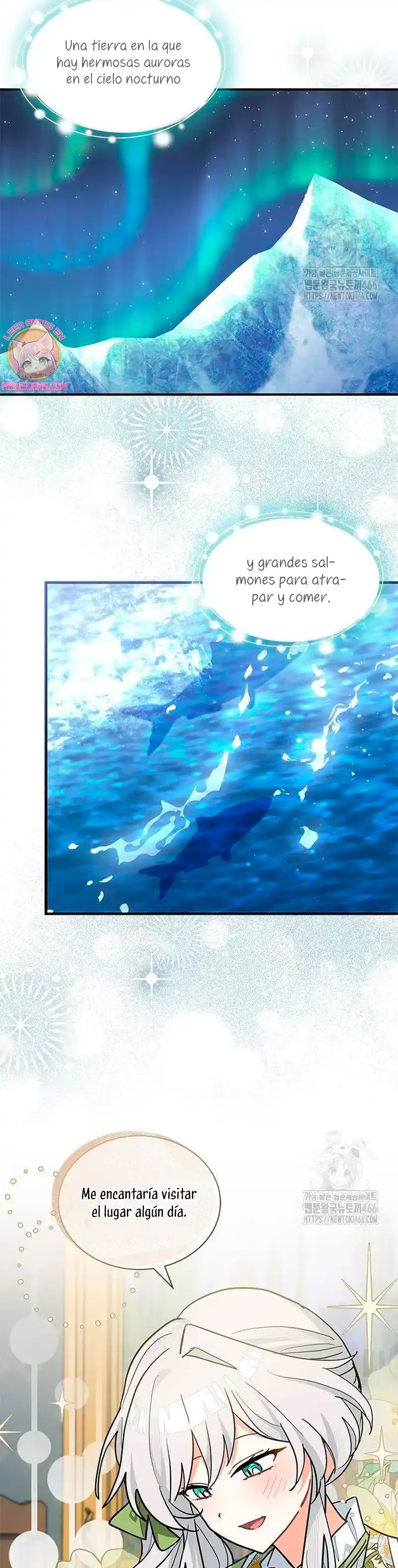 Es un gato, ¿pero fue adoptada por una familia de lobos? Capitulo 46 página 27