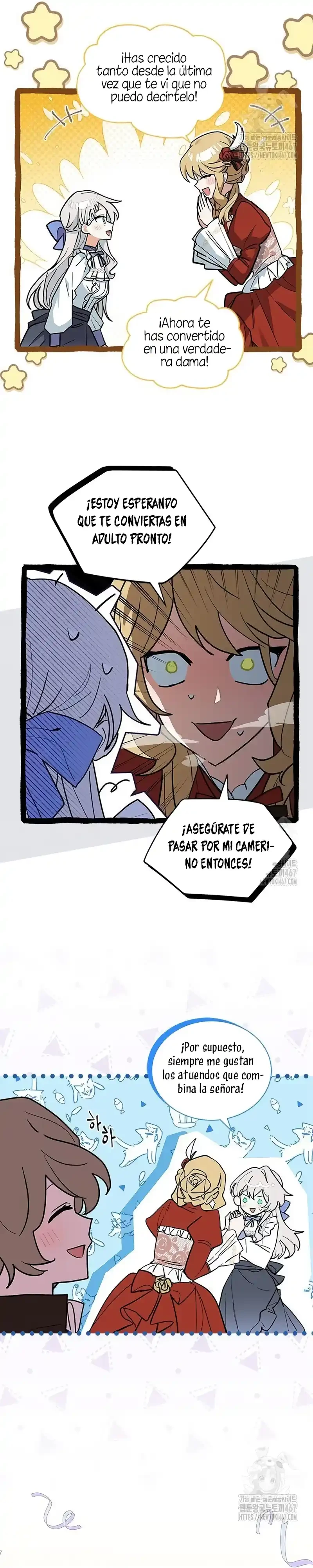 Es un gato, ¿pero fue adoptada por una familia de lobos? Capitulo 47 página 12