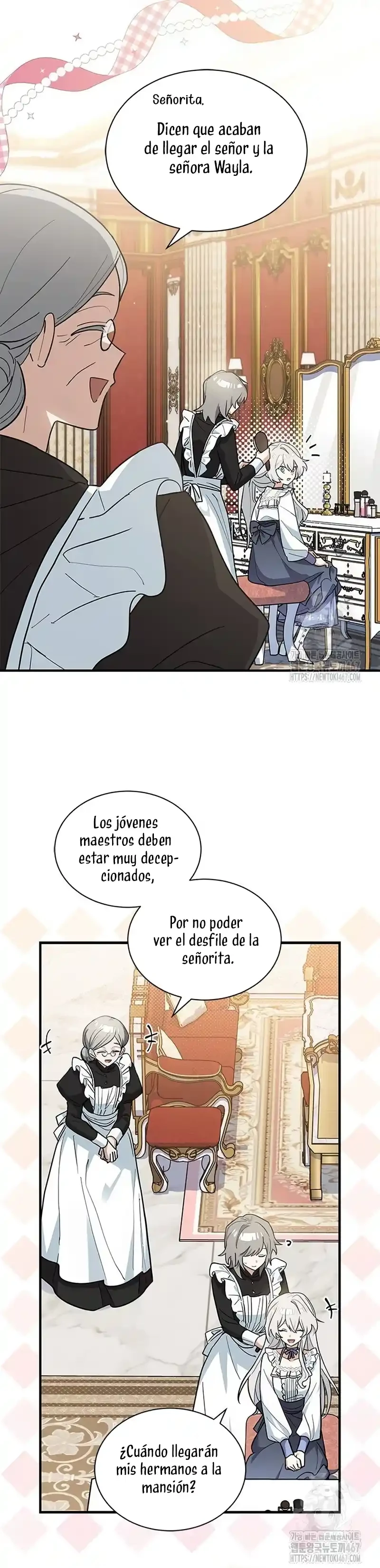 Es un gato, ¿pero fue adoptada por una familia de lobos? Capitulo 47 página 8