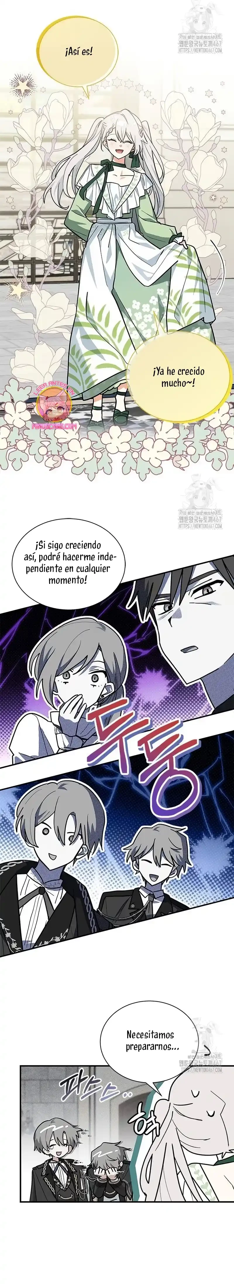 Es un gato, ¿pero fue adoptada por una familia de lobos? Capitulo 48 página 19