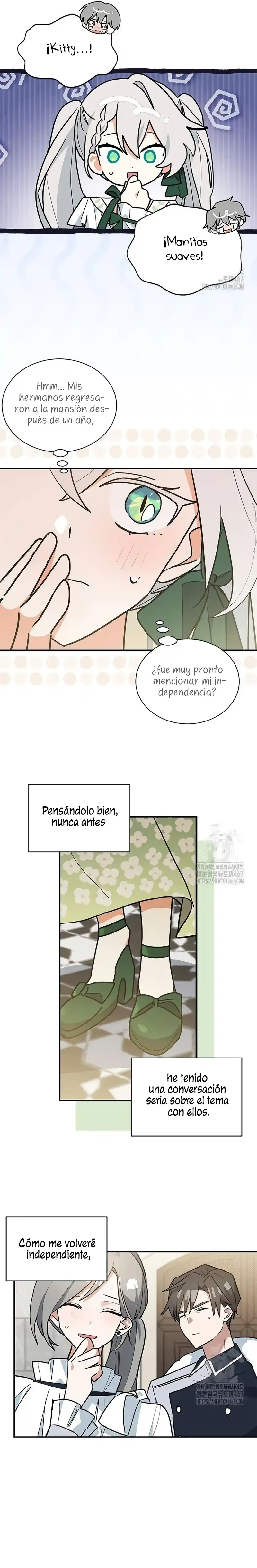 Es un gato, ¿pero fue adoptada por una familia de lobos? Capitulo 48 página 20