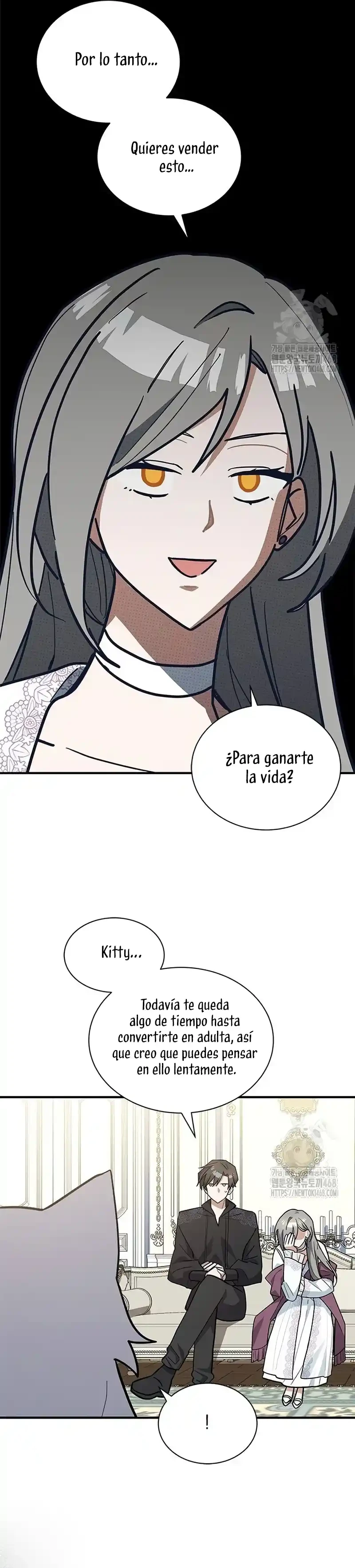 Es un gato, ¿pero fue adoptada por una familia de lobos? Capitulo 49 página 13