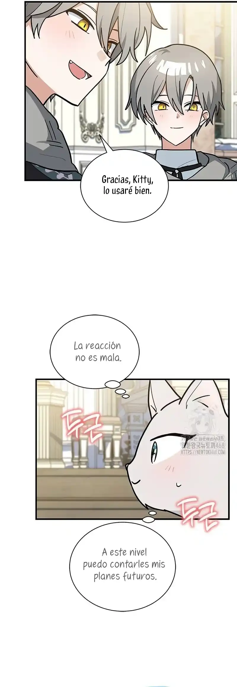 Es un gato, ¿pero fue adoptada por una familia de lobos? Capitulo 49 página 9