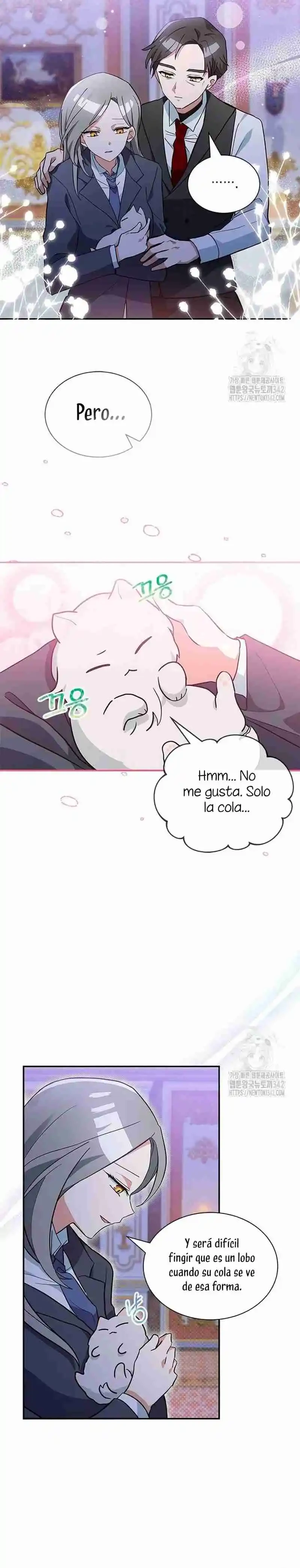 Es un gato, ¿pero fue adoptada por una familia de lobos? Capitulo 5 página 18