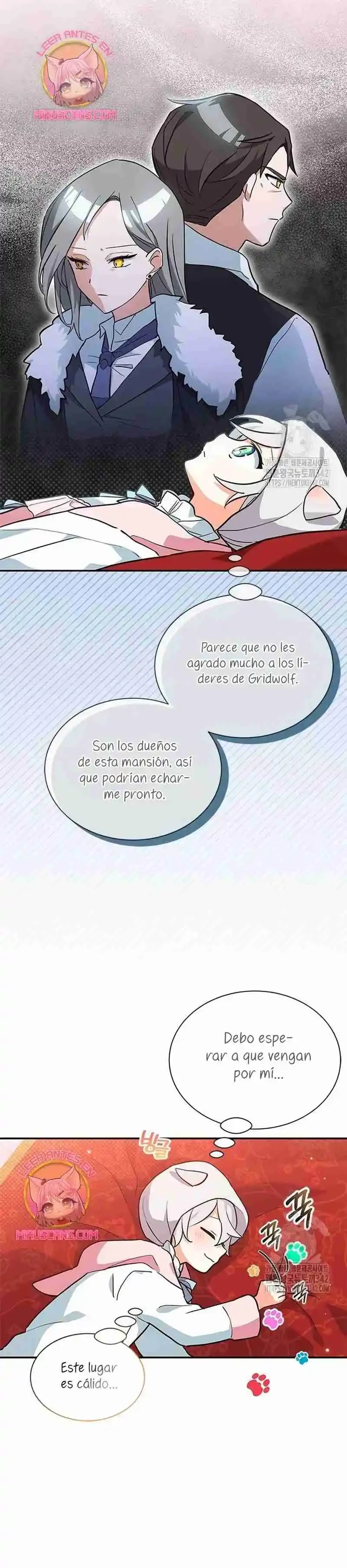 Es un gato, ¿pero fue adoptada por una familia de lobos? Capitulo 5 página 4