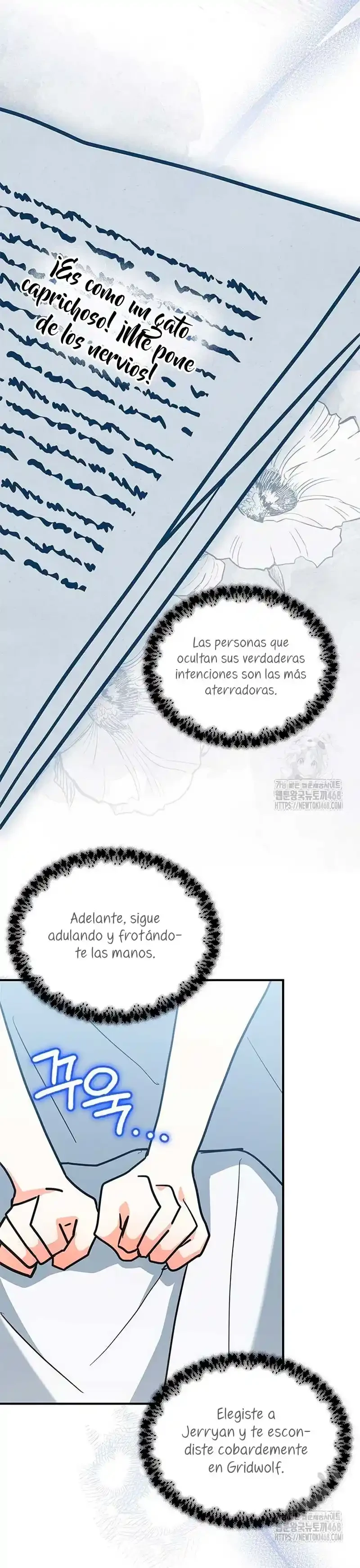 Es un gato, ¿pero fue adoptada por una familia de lobos? Capitulo 50 página 20