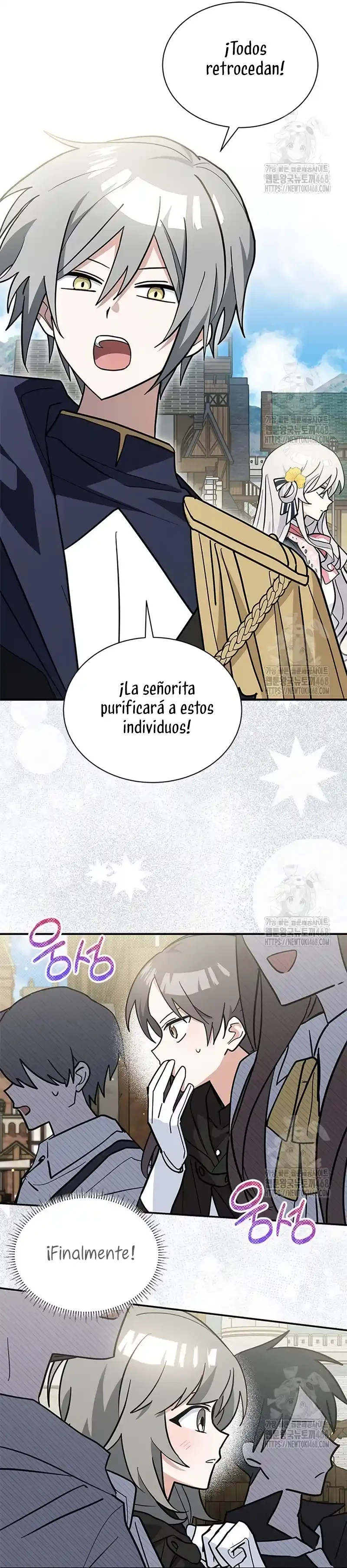 Es un gato, ¿pero fue adoptada por una familia de lobos? Capitulo 51 página 28