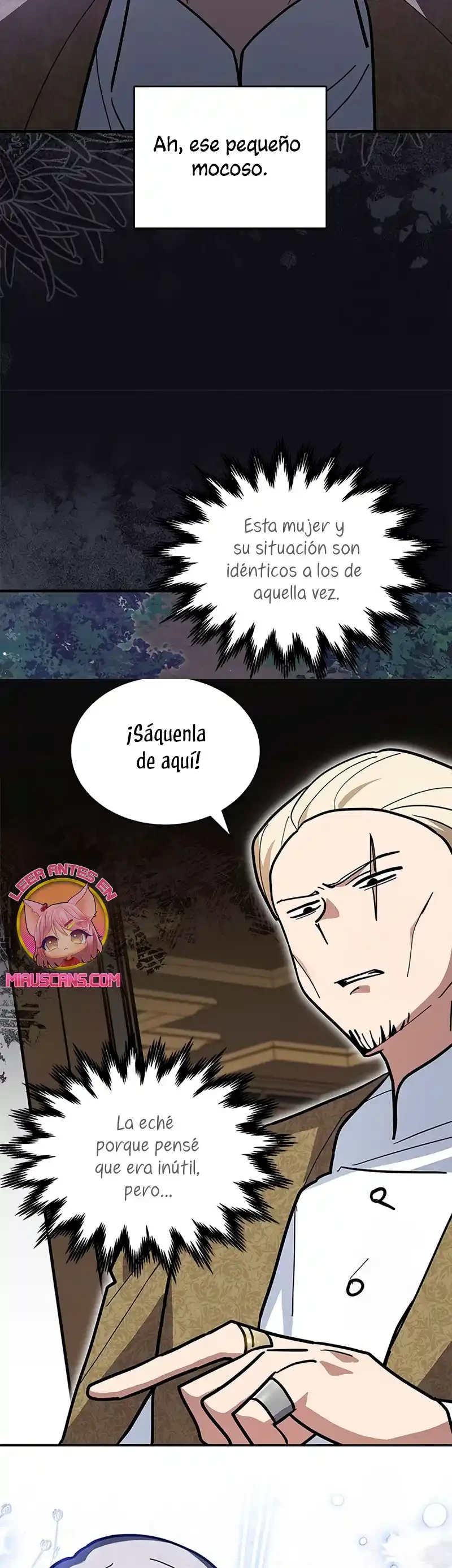 Es un gato, ¿pero fue adoptada por una familia de lobos? Capitulo 53 página 28