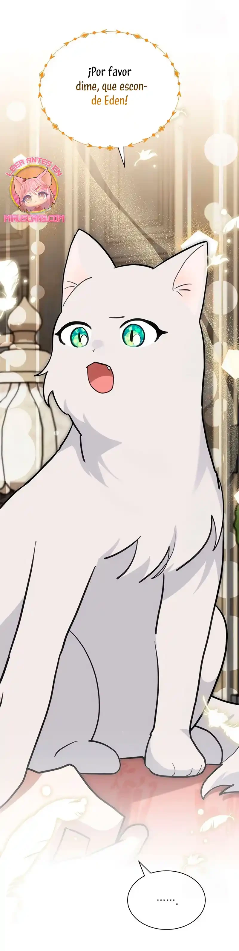 Es un gato, ¿pero fue adoptada por una familia de lobos? Capitulo 53 página 4