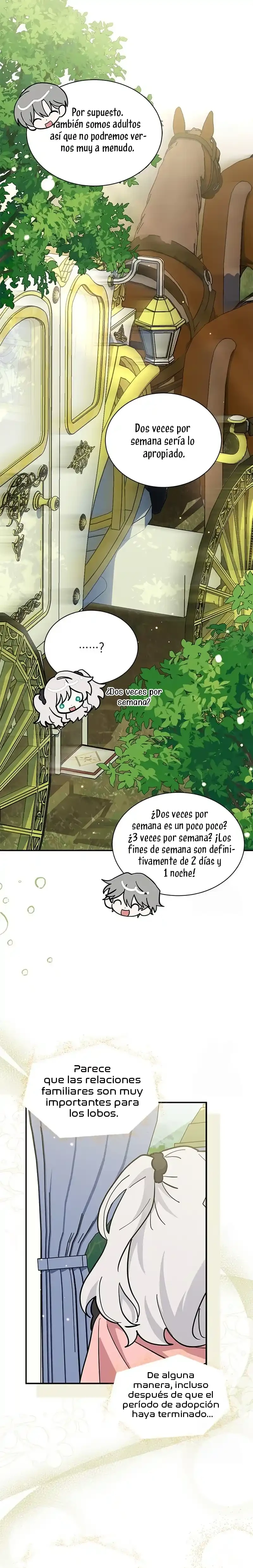 Es un gato, ¿pero fue adoptada por una familia de lobos? Capitulo 54 página 10