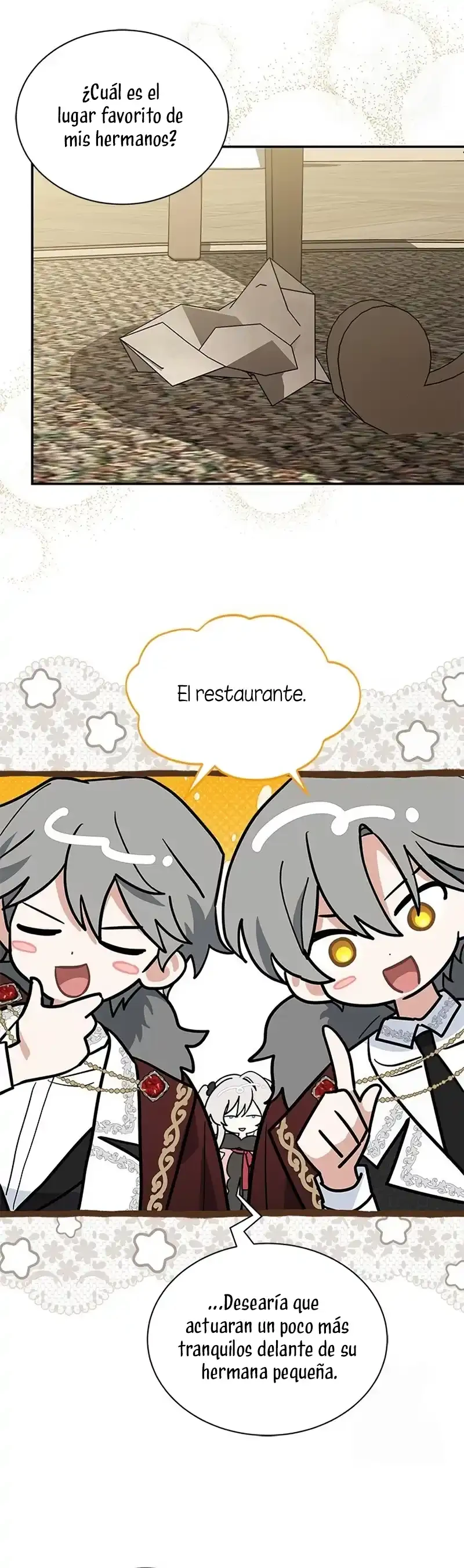 Es un gato, ¿pero fue adoptada por una familia de lobos? Capitulo 54 página 24